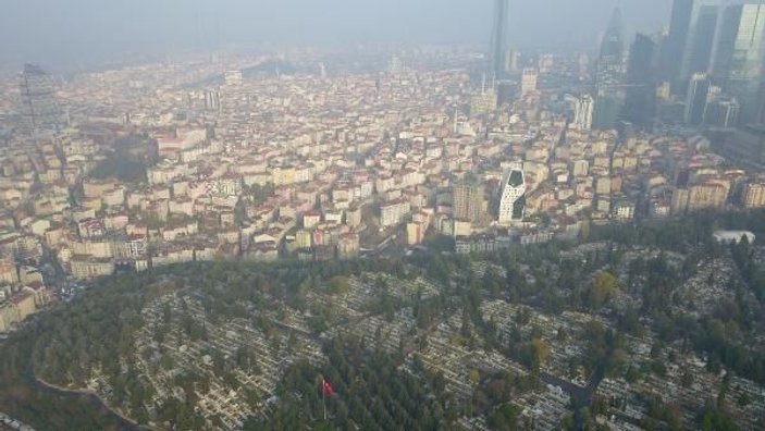 (havadan fotoğraflarla) İSTANBUL'DA MEZAR YERLERİNE ZAM -3