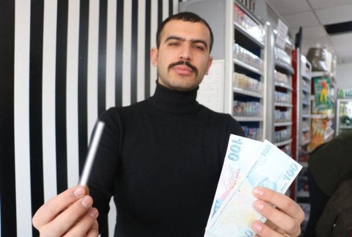 200 Lira ile 1 adet sigara almak istedi, yakayı ele verdi -1