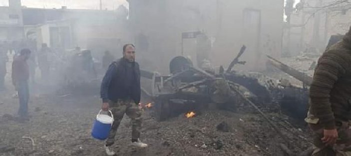 Tel Abyad'da bomba yüklü araçla saldırı: 1 ölü, 3 yaralı -1