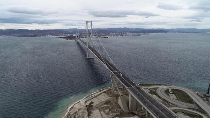 Cumhurbaşkanı Erdoğan yerli otomobille Osmangazi Köprüsünden geçecek -2