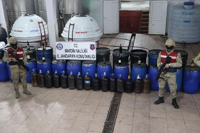 Mardin'de 117 ton 800 kilo sahte içki ele geçirildi -4