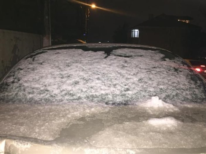 İstanbul'da mevsimin ilk karı yağdı -5