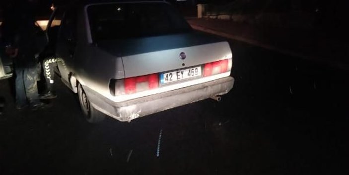 Polis araçlarına çarpan alkollü sürücüye 10 bin lira ceza -1