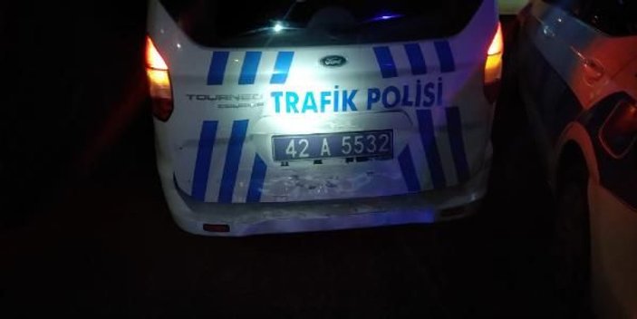 Polis araçlarına çarpan alkollü sürücüye 10 bin lira ceza -4