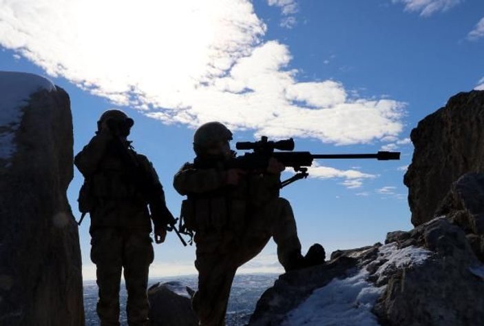 Tendürek Dağı'nda eksi 35 derecede vatan savunması -8