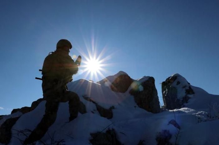Tendürek Dağı'nda eksi 35 derecede vatan savunması -6