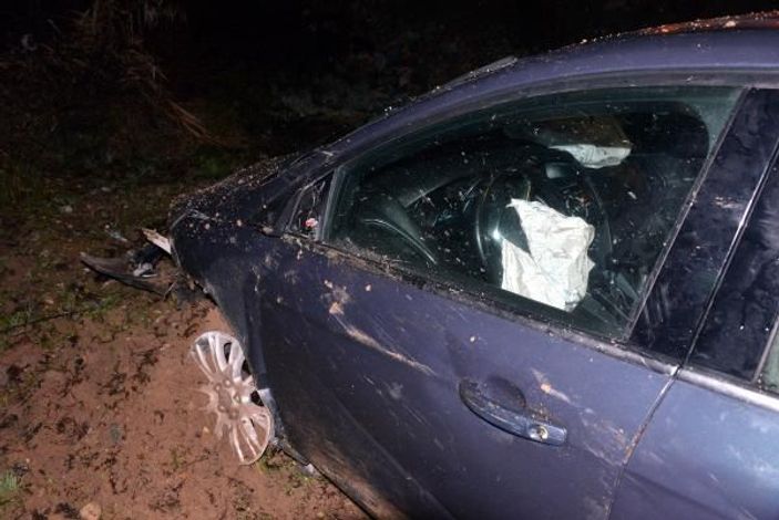 d Kahramanmaraş'ta alkollü sürücü kaza yaptı