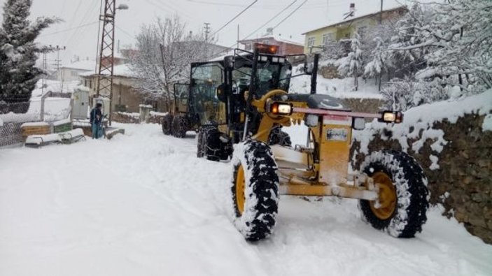 Amasya’da 84 köy yolu ulaşıma kapandı -2
