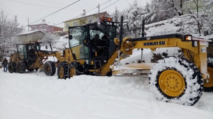 Amasya’da 84 köy yolu ulaşıma kapandı -3