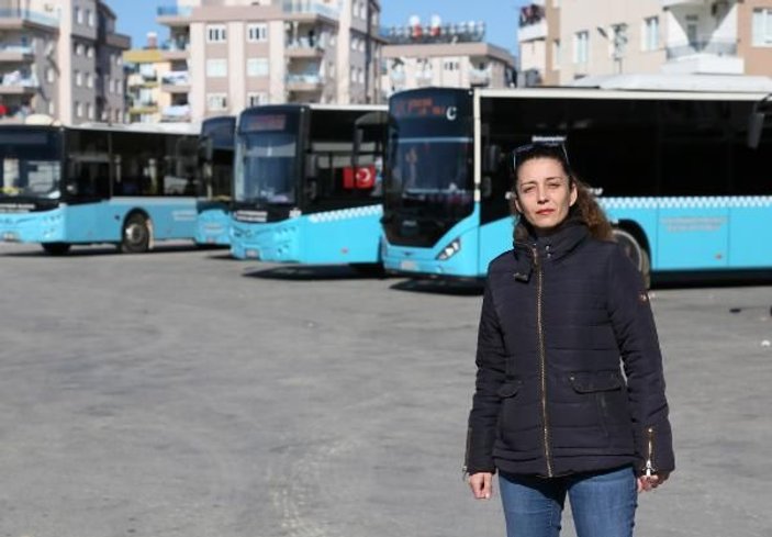 Antalya'da kadın şoförlerin tuvalet tepkisi -1