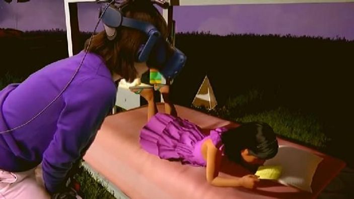 Ölen kızıyla sanal gerçeklikte buluştu