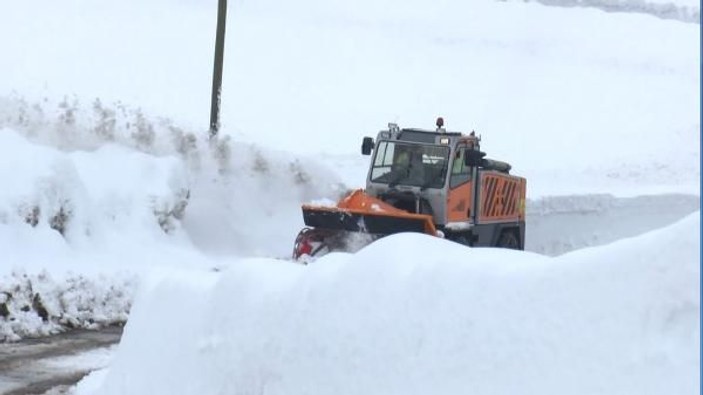 Tunceli'de 250 köy yolu kardan kapandı -2