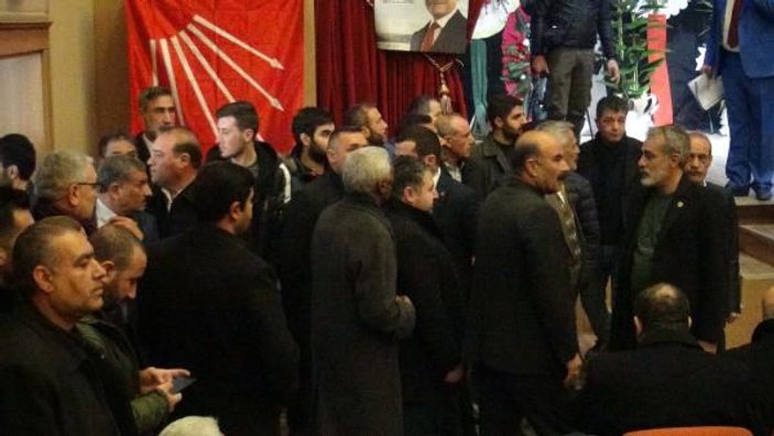 Şanlıurfa'da CHP kongresinde arbede -6