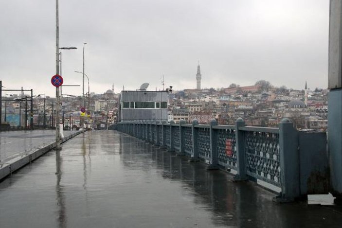 İstanbullular bu pazar sabahı 'evde kal'dılar  -5