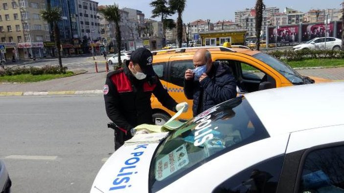 Avcılar'da tek-çift plaka uygulamasını ihlal eden taksi şoförüne ceza kesildi -1