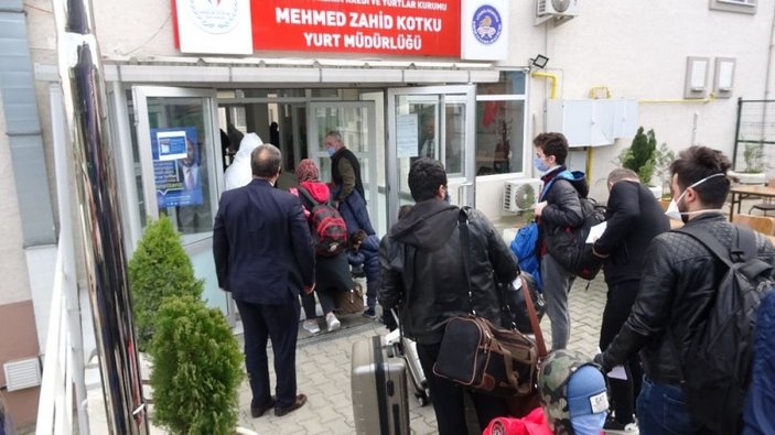 3 ülkeden getirilen 207 Türk Bursa’da öğrenci yurtlarında karantinaya alındı -4