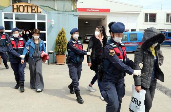 Kırklareli'de zorla fuhuş yaptırılan 7 kadın kurtarıldı -1