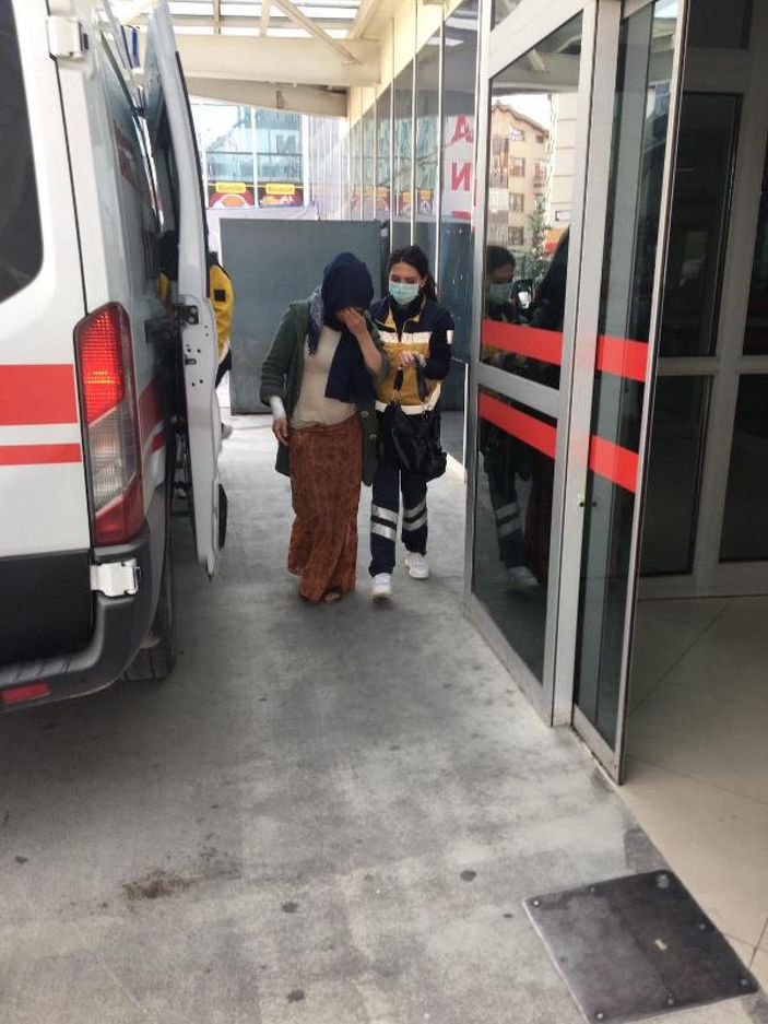 7 aylık hamile eşini dövüp, cam kırığıyla yaraladı -1