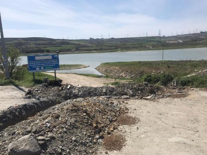 Piknikçiler akın edince baraj yolları kepçeyle kazılarak kapatıldı -1