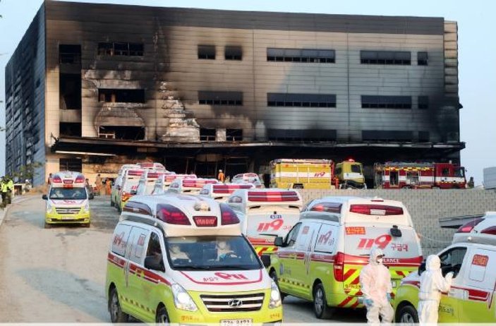 Güney Kore’deki bir şantiyede yangın : 25 ölü 7 yaralı -2