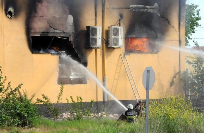 Edirne'de, yapı market deposunda yangın (2) -9
