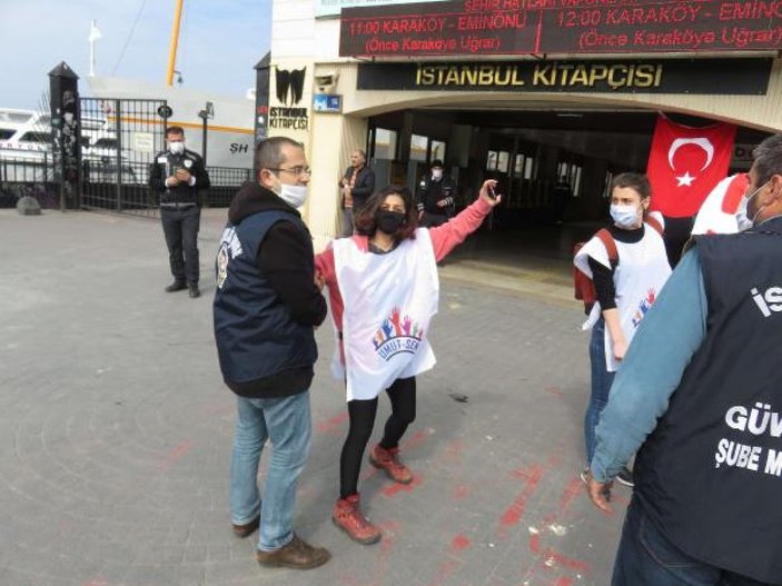 Kadıköy'de izinsiz 1 Mayıs gösterisine gözaltı -2