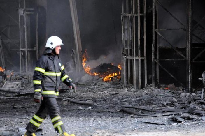 Edirne'de, yapı market deposunda yangın (2) -4