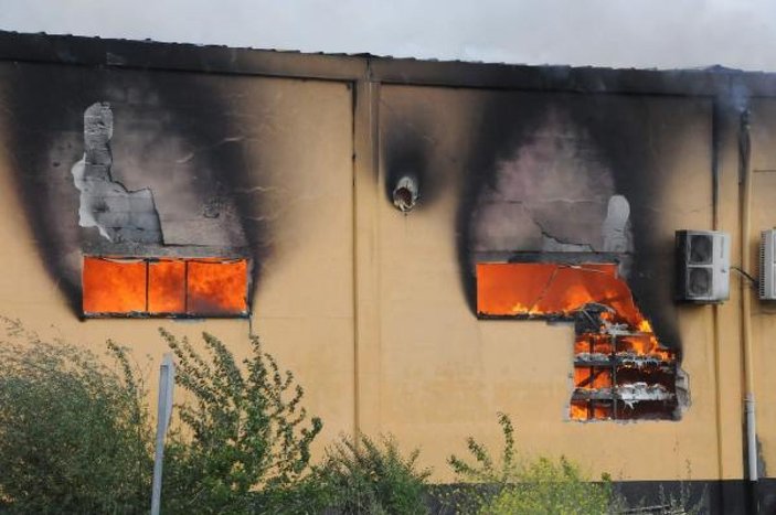 Edirne'de, yapı market deposunda yangın (2) -1