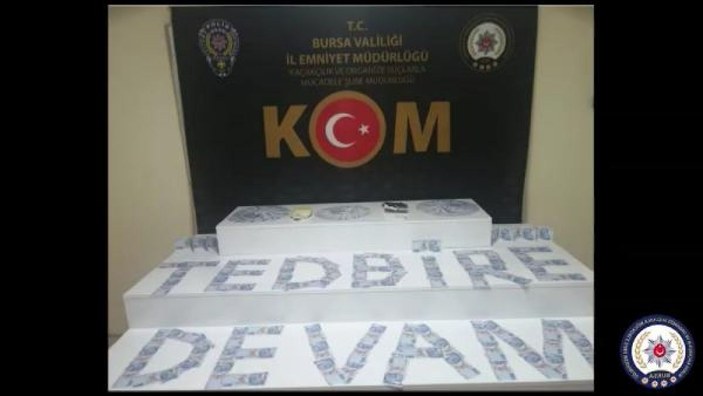 Bursa'da sahte para operasyonu: 2 tutuklama -4