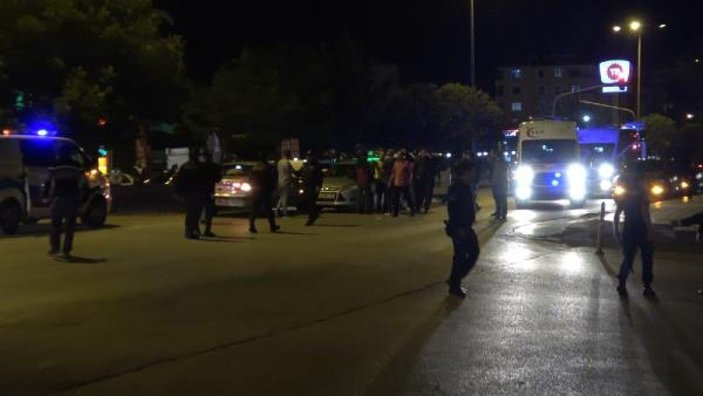 Kırıkkale'de silahlı kavgada şüpheliler, polislere çarptı