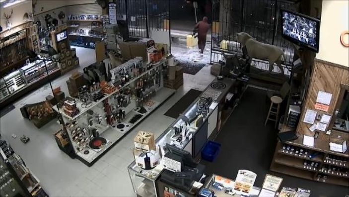 ABD’nin Houston eyaletinde silah mağazası protestocular tarafından yağmalandı -9