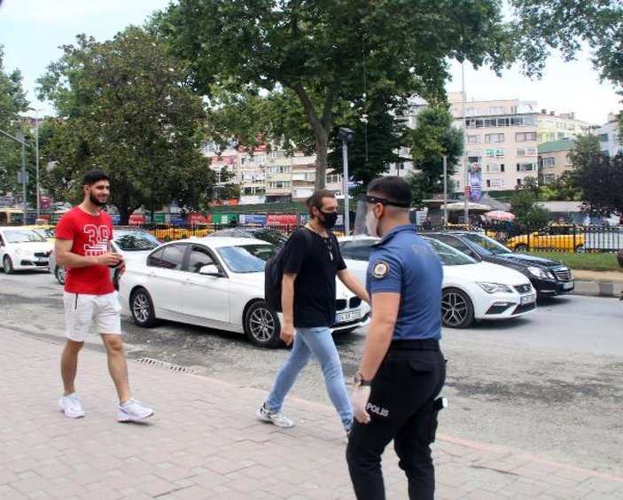 Beşiktaş'ta maske takmayanlara ceza yağdı -3