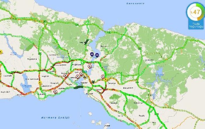 İstanbullu saat 15.00'ı bekledi; 1 saatte yüzde 6'dan yüzde 47'ye -7