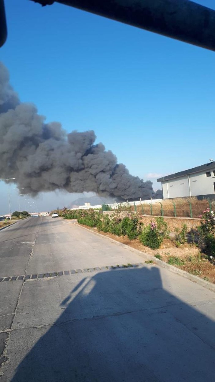 Adana'da nişasta fabrikasında yangın (1) -5