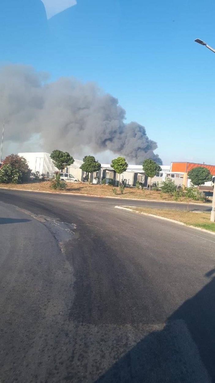Adana'da nişasta fabrikasında yangın (1) -7