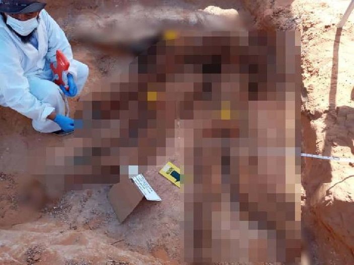 Libya’da Hafter’in gizlemeye çalıştığı bir toplu mezar daha bulundu -2