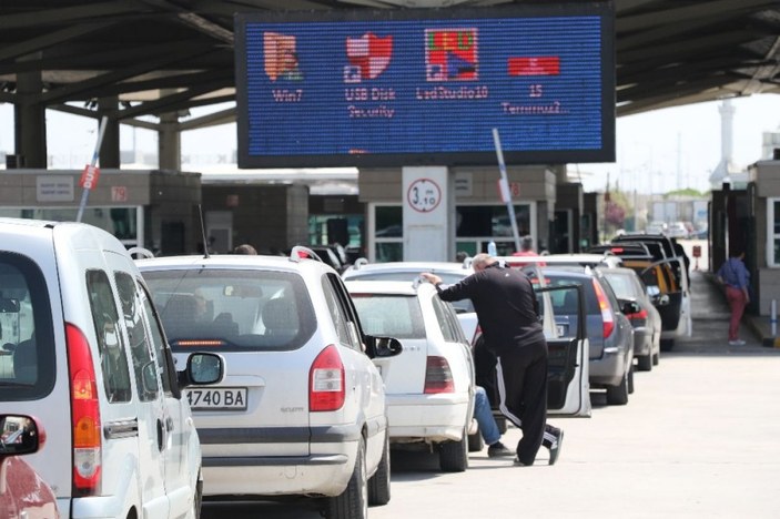 Kapıkule’de rakamlar açıklandı: 1 ayda 102 bin 586 yolcu -3