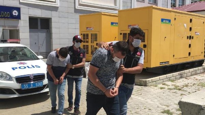 İstanbul'dan Samsun'a 'yardım kolisi' diye uyuşturucu getiren şüpheliler tutuklandı -1