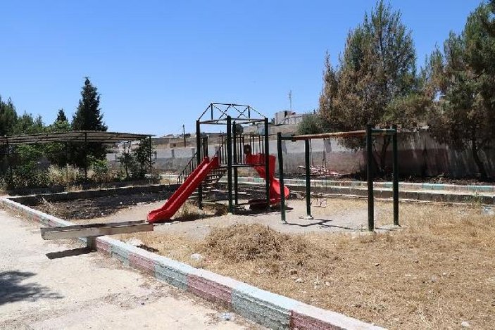 Barış Pınarı bölgesinde parklar yenileniyor -3