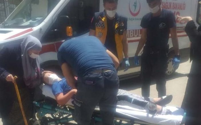 d Bisikletin direksiyonu bacağına saplandı -3