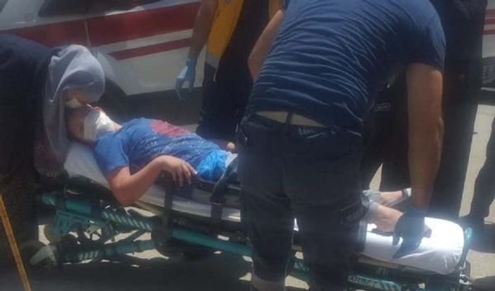 d Bisikletin direksiyonu bacağına saplandı -2