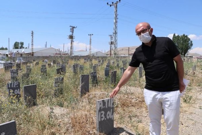Van'daki kimsesizler mezarlığına yaklaşık 1,5 yılda  92 göçmen defnedildi -2