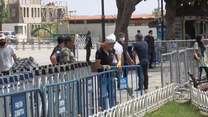 Ayasofya çevresinde geniş güvenlik önlemleri -3