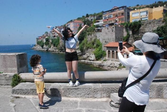 Amasra tatilcilerin akınına uğradı -4