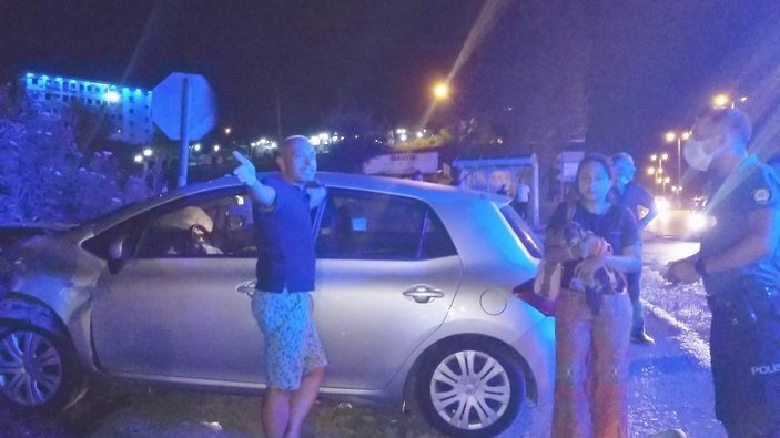 Zonguldak'ta kazaya neden olan alkollü sürücüye tepki