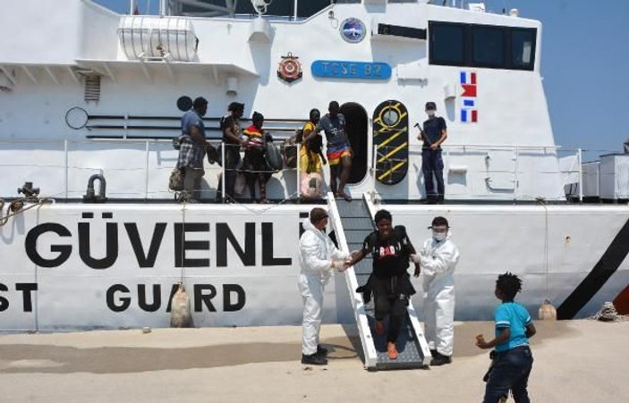 Datça açıklarında 37 kaçak göçmen yakalandı -1