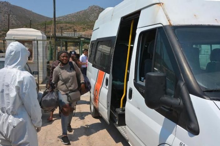 Datça açıklarında 37 kaçak göçmen yakalandı -3