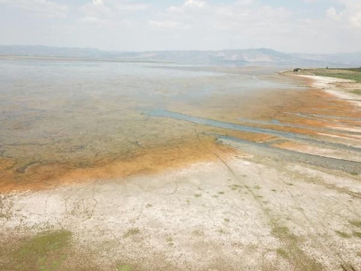 Marmara Gölü'nde su seviyesi sıfırlandı, balıkçılık durdu -10