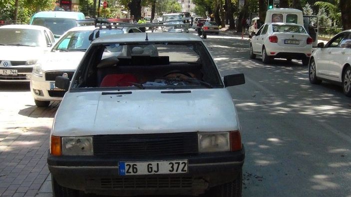 Ehliyetsiz sürücü dehşet saçtı -1