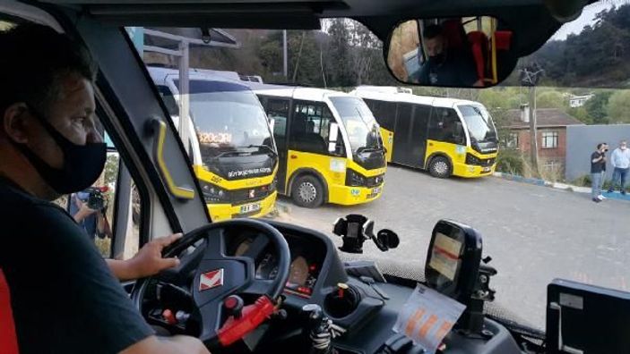 Minibüs şoförü ve mahalle bekçisinin darp edilme anı kamerada -5